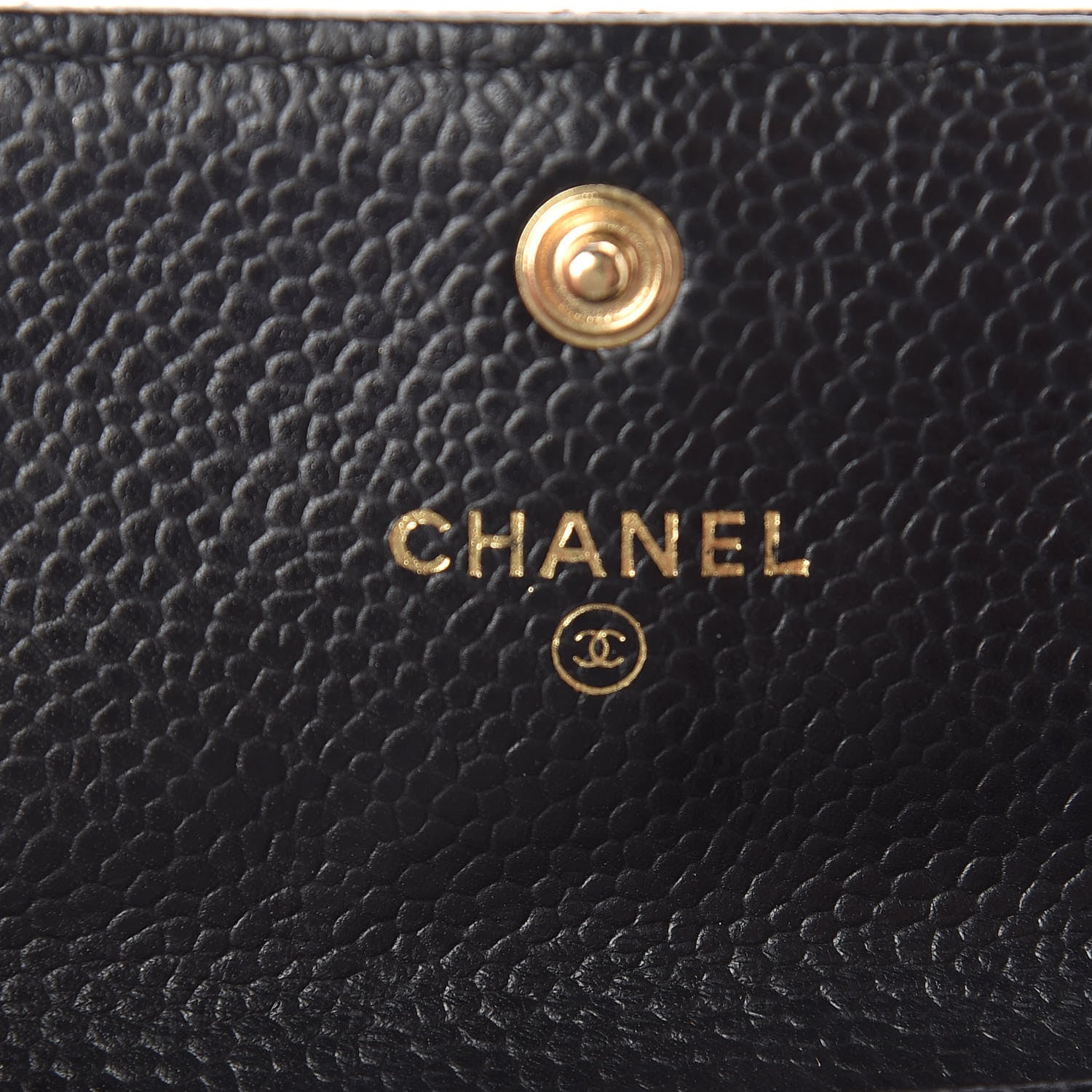 Chanel Caviar Quilted Flap Card Holder Black 7 of 8