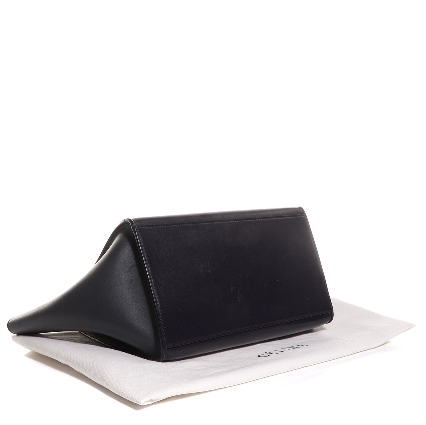 Smooth Calfskin Medium Tri-Color Trapeze Anthracite