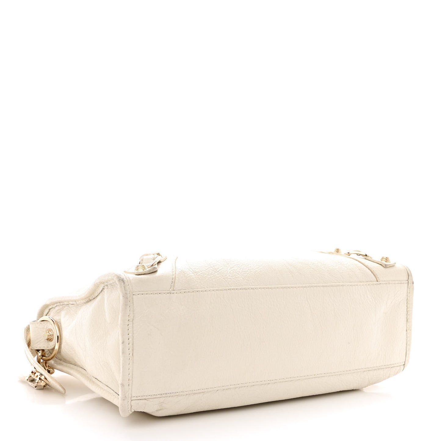 Agneau Giant 12 Gold Hardware S City White