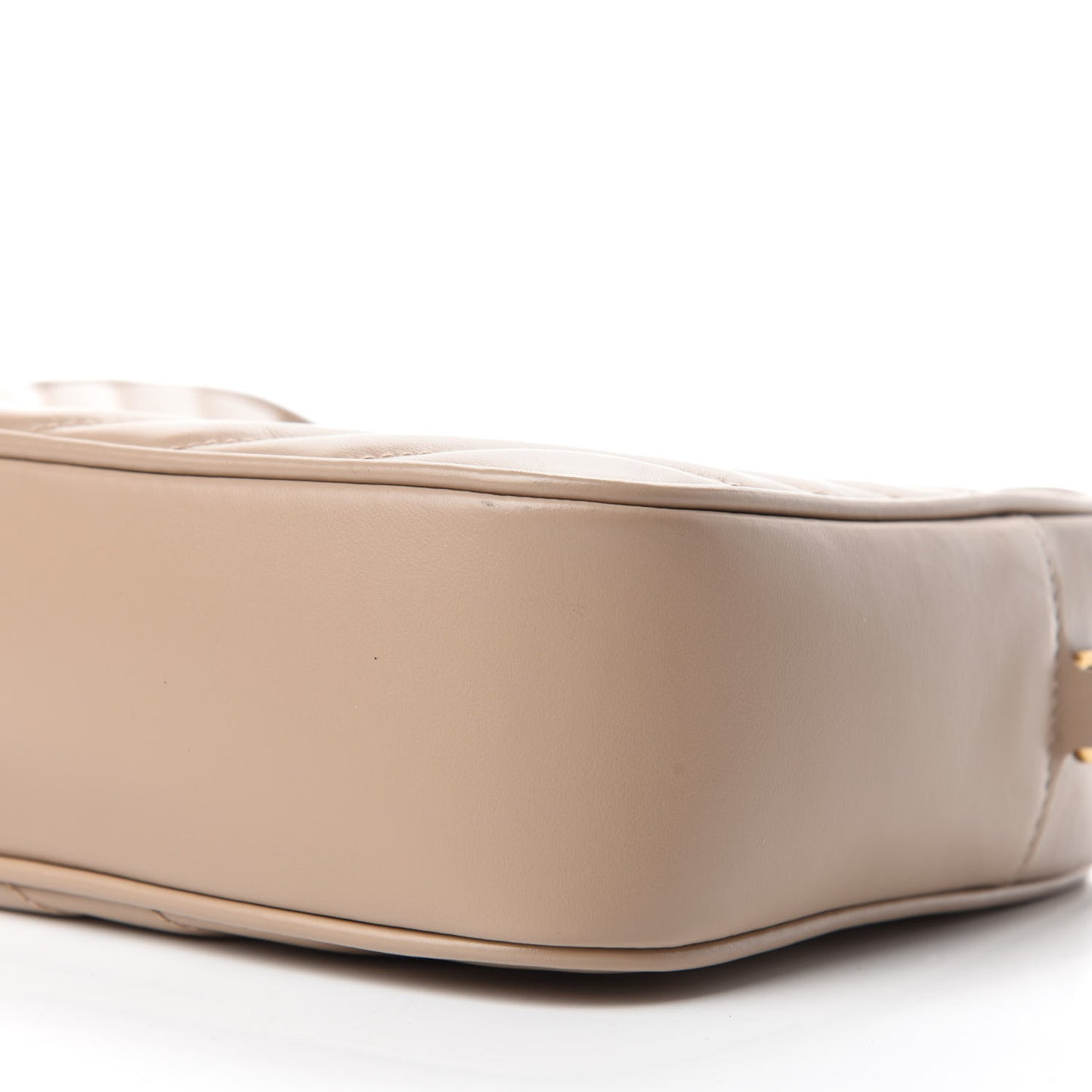 Calfskin Matelasse Monogram Lou Camera Bag Nude Powder