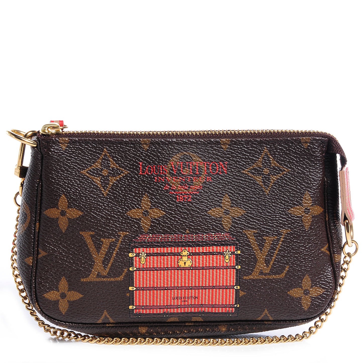 Monogram Trunks and Locks Mini Pochette Accessories