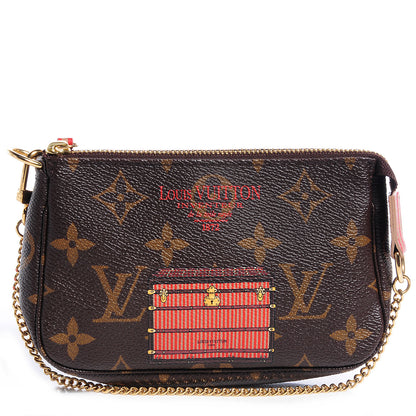 Louis Vuitton Monogram Trunks and Locks Mini Pochette Accessories 1 of 7