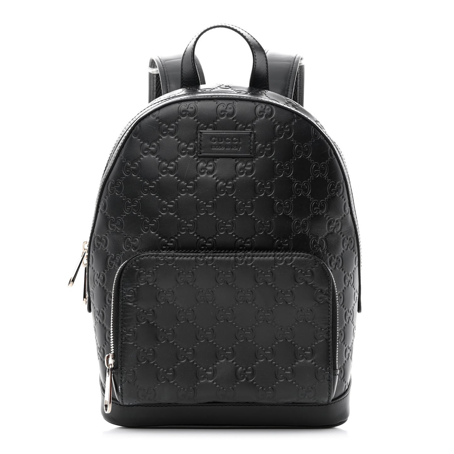 Guccissima Signature Small Day Backpack Black