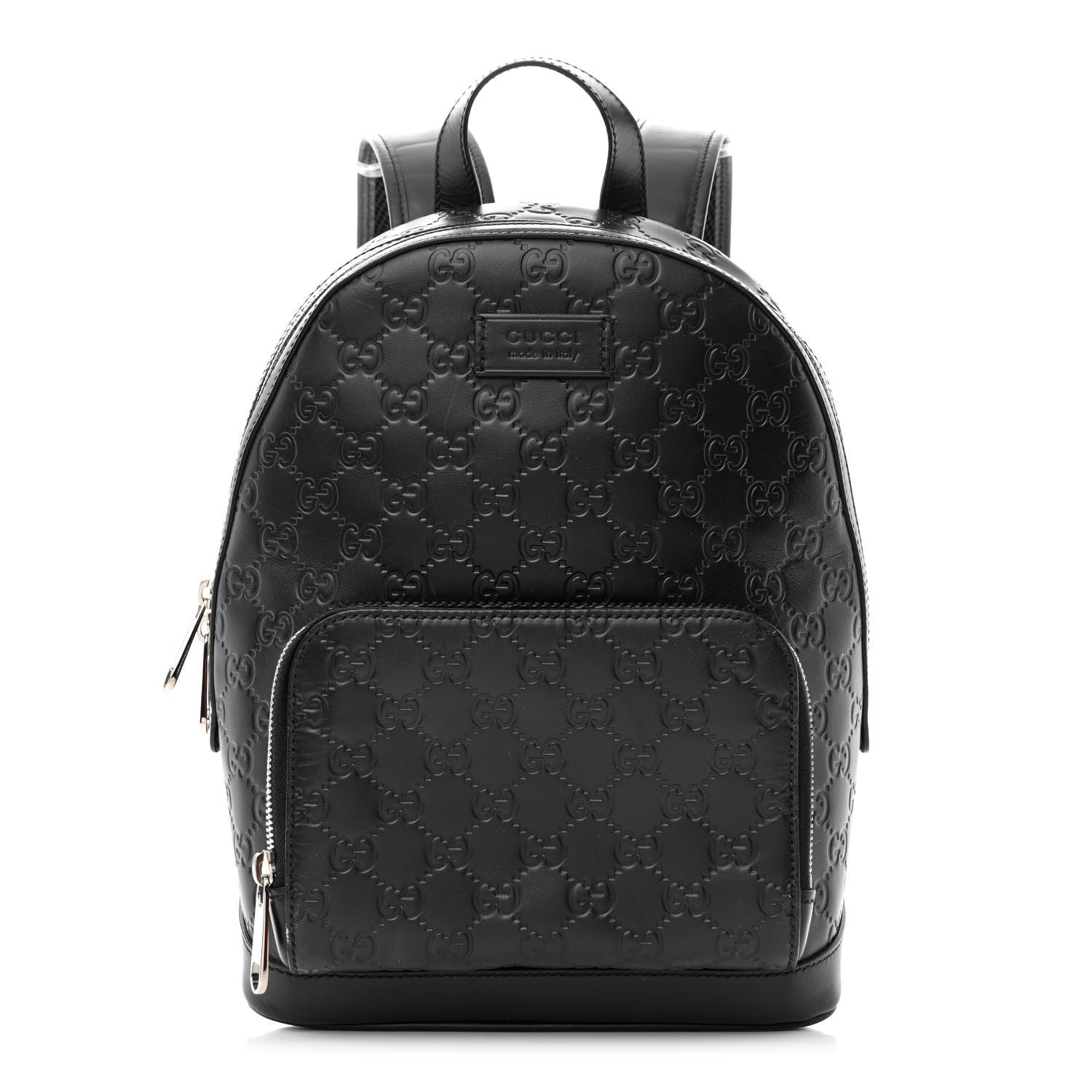 Gucci Guccissima Signature Small Day Backpack Black 1 of 12