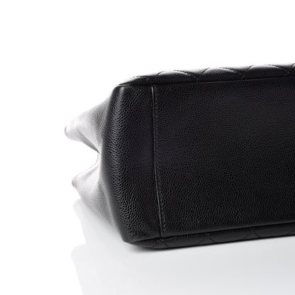 Chanel Caviar Quilted Grand Shopping Tote GST Black 5 of 13