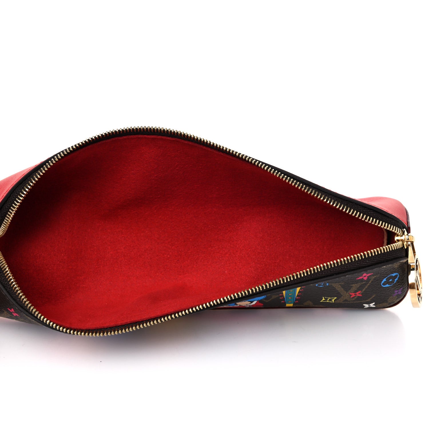 Louis Vuitton Monogram 2020 Christmas Animation Elizabeth Pencil Pouch Coquelicot 5 of 7