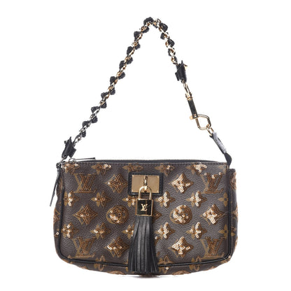 Louis Vuitton Monogram Sequins Eclipse Pochette Gold 1 of 8