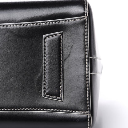 Givenchy Calfskin Contrast Topstitch Small Antigona Black White 13 of 14