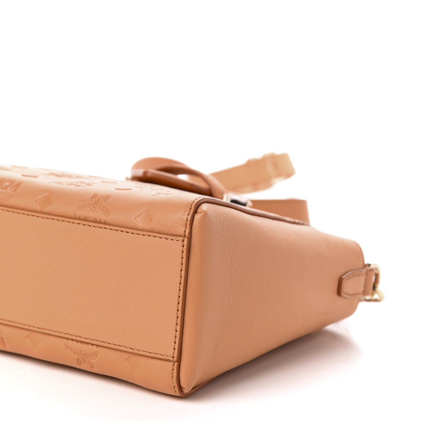 Calfskin Ottomar Monogram Essential Crossbody Bag Sandstone