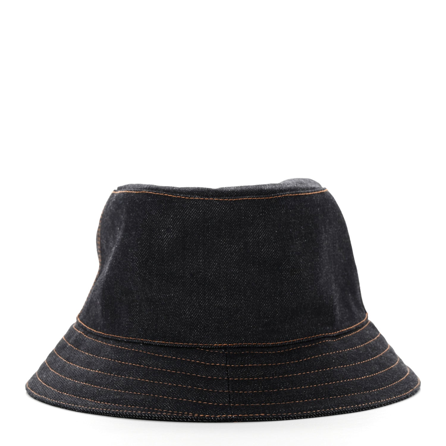 Hermes Denim Fred Bucket Hat 60 Indigo 4 of 10