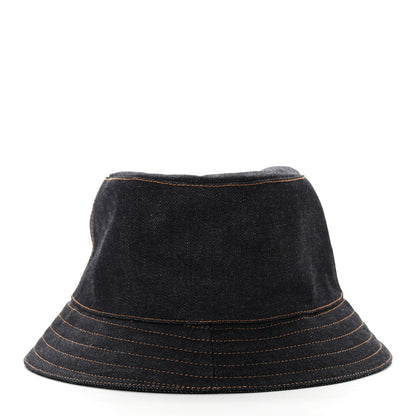 Hermes Denim Fred Bucket Hat 60 Indigo 4 of 10