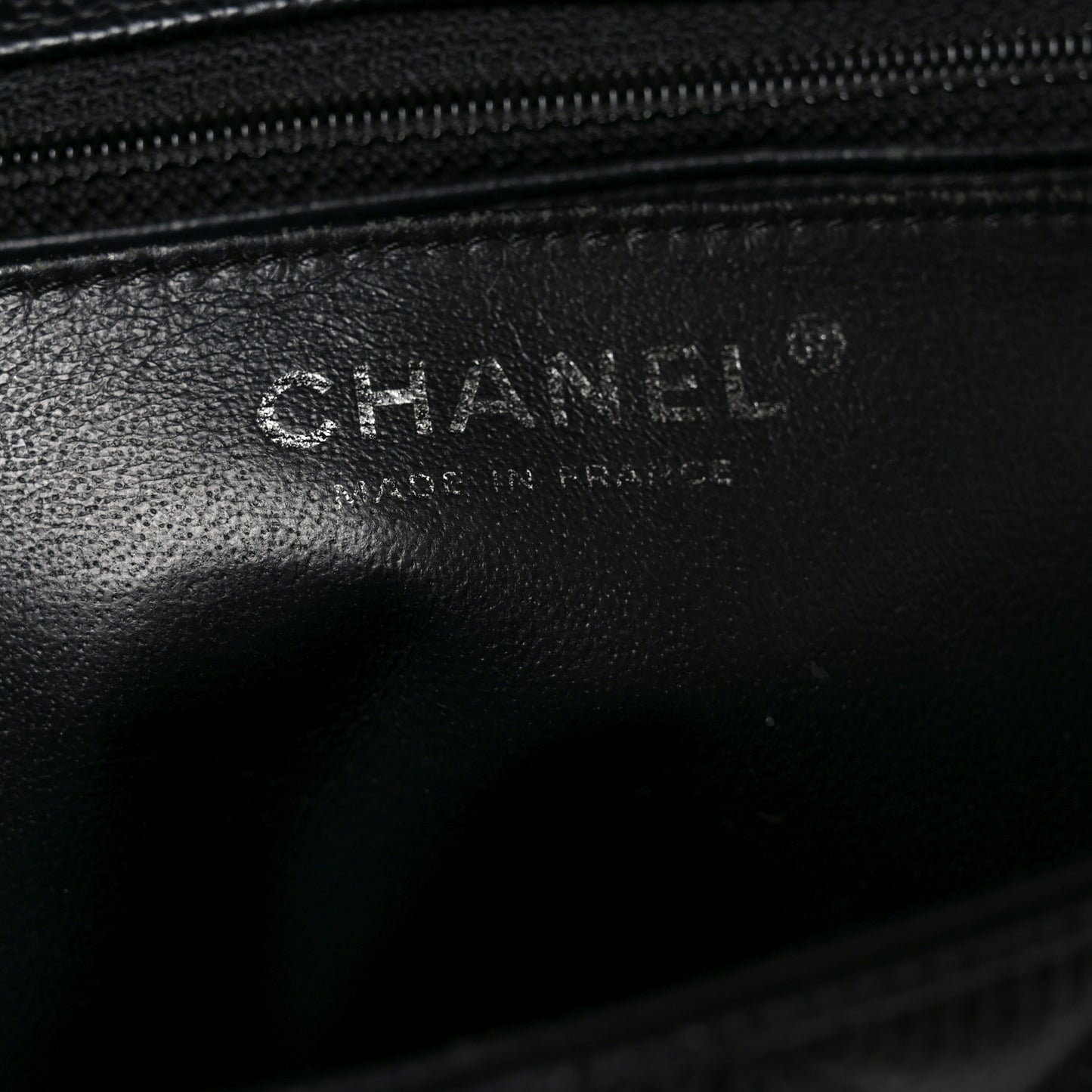 Caviar Quilted Jumbo Single Flap Black