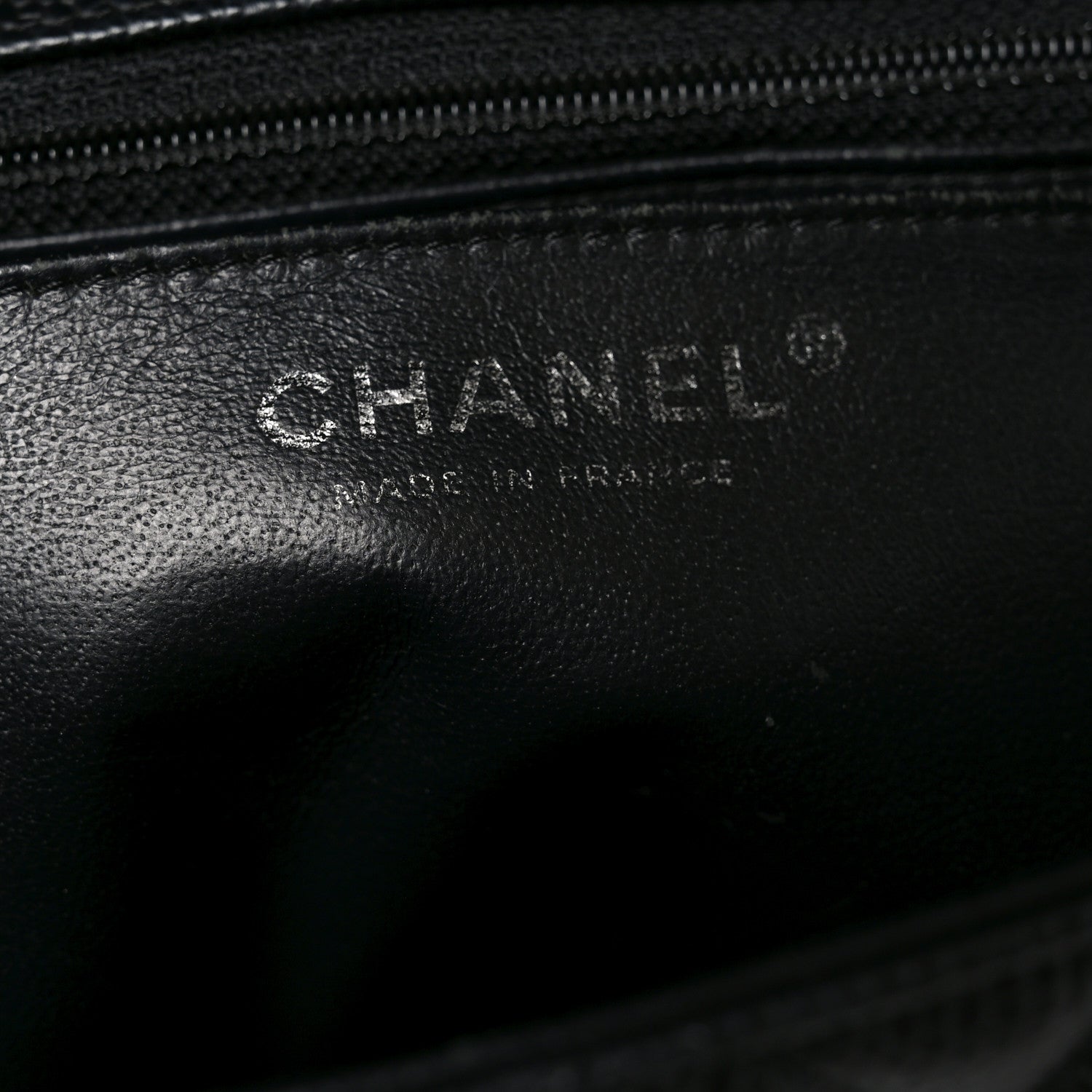 Chanel Caviar Quilted Jumbo Single Flap Black 6 of 10