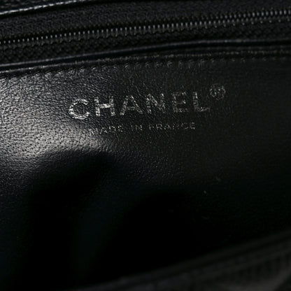 Chanel Caviar Quilted Jumbo Single Flap Black 6 of 10