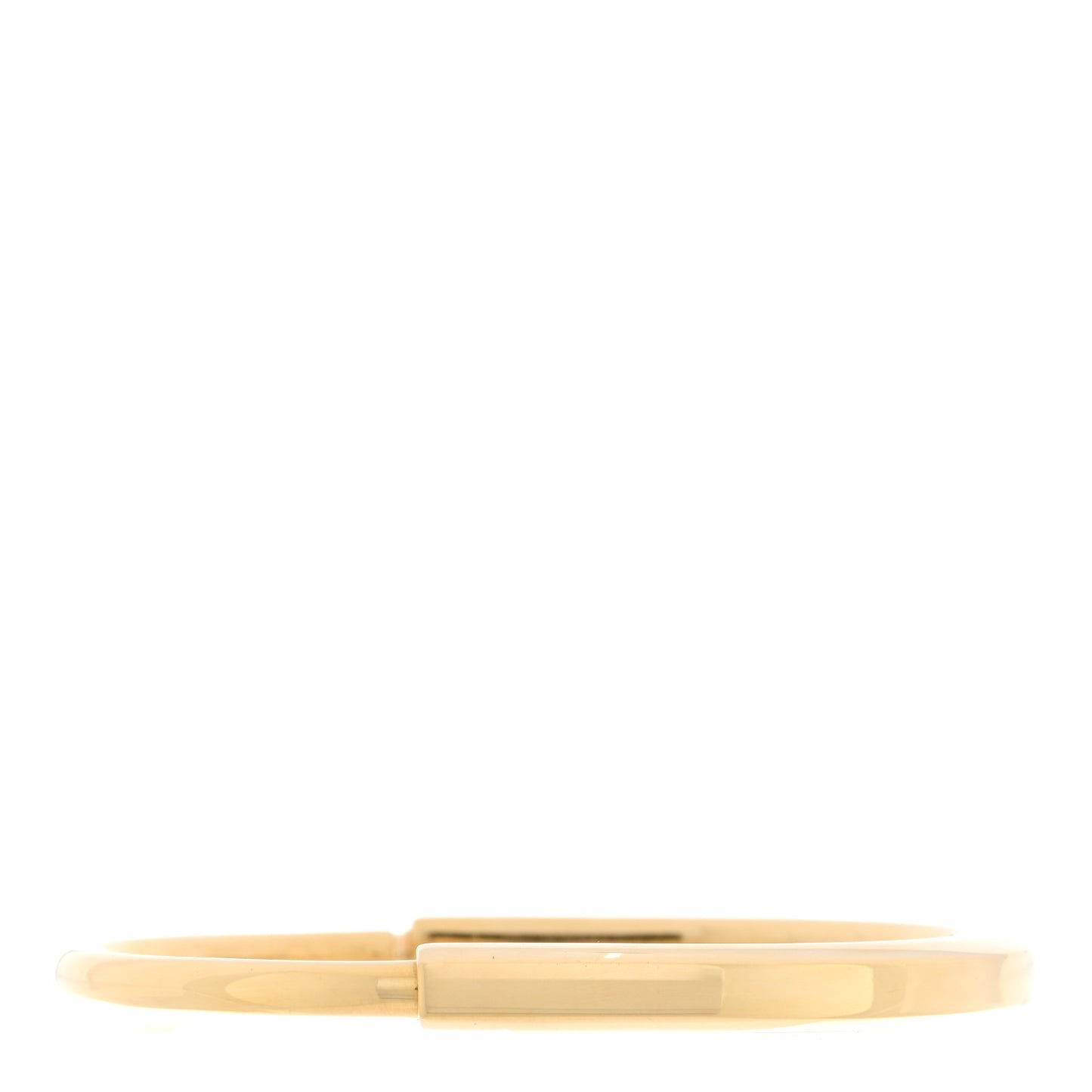 18K Yellow Gold Tiffany Lock Bangle Bracelet