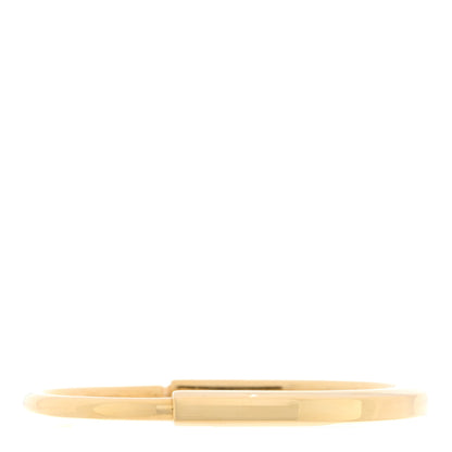 Tiffany 18K Yellow Gold Tiffany Lock Bangle Bracelet 1 of 5