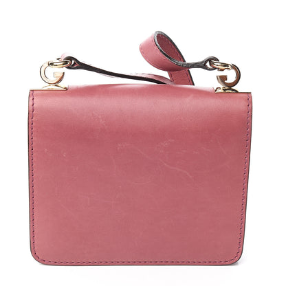Gucci Calfskin Small 1973 Shoulder Flap Bag Peonia Flower 10 of 11