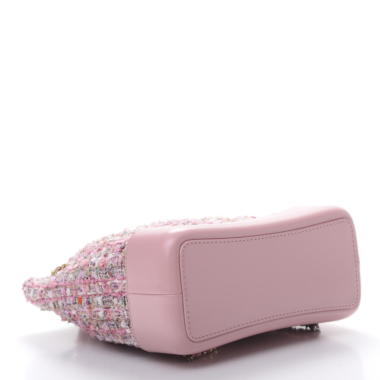 Chanel Tweed Calfskin Quilted Gabrielle Backpack Pink 3 of 11