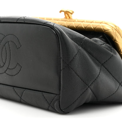 Chanel Lambskin Quilted My Crush Bag Black 8 of 9
