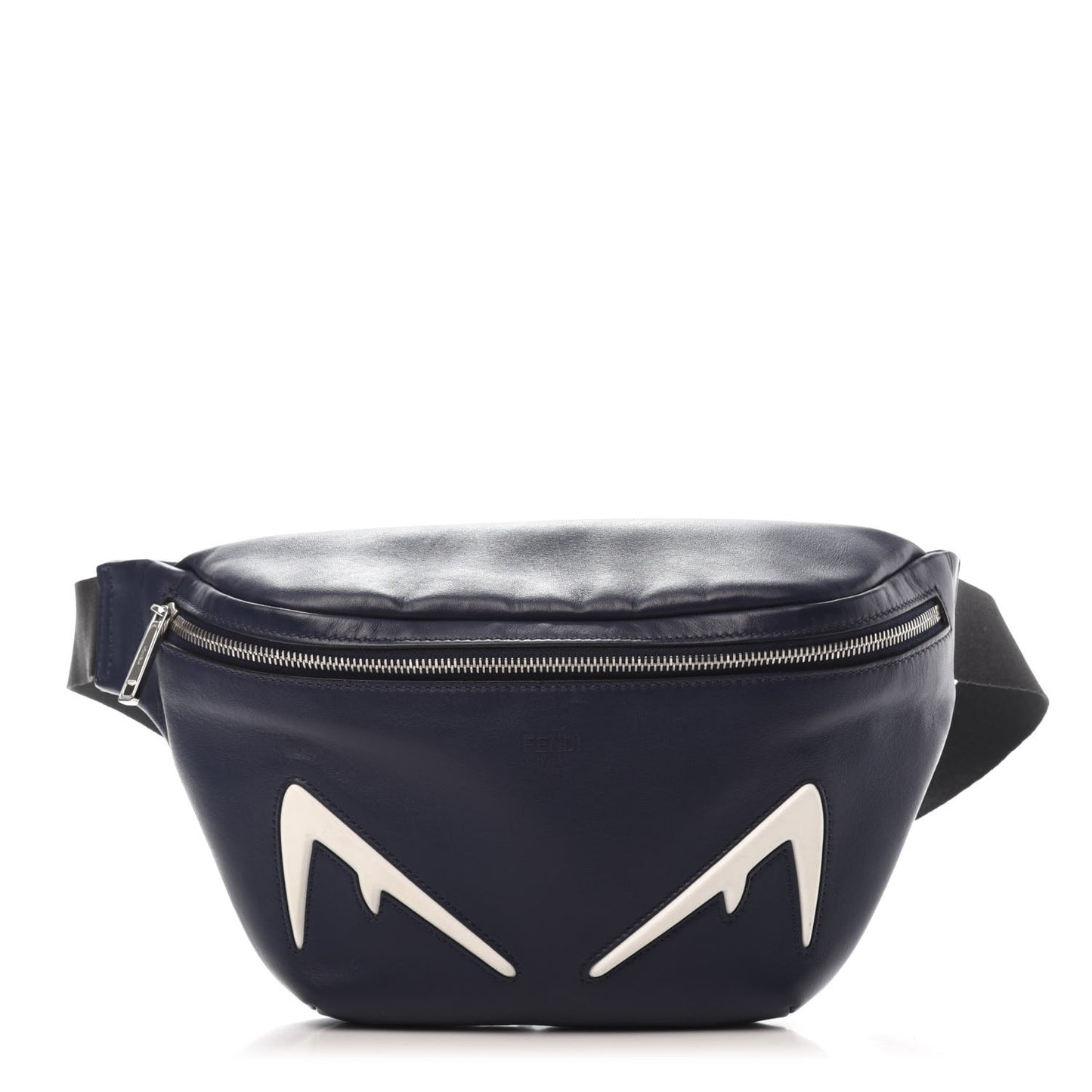 Vitello Grace Light Century Devil Eyes Belt Bag Navy White