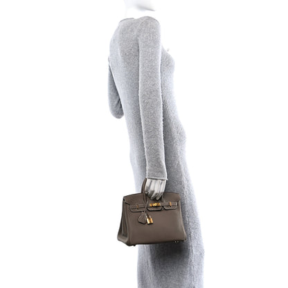 Hermes Togo Birkin 25 Etoupe 2 of 16