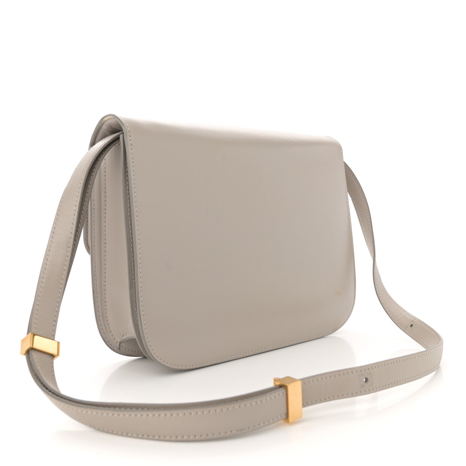 Celine Box Calfskin Medium Classic Box Flap Bag Clay 3 of 19