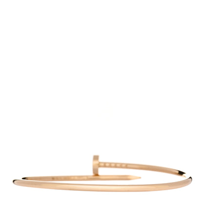 Cartier 18K Yellow Gold Small Juste Un Clou Bracelet 17 2 of 4