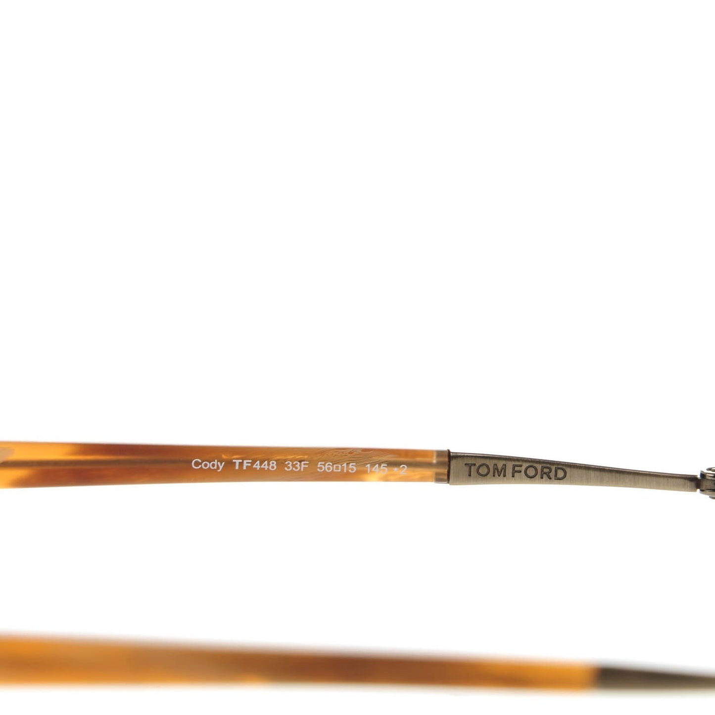 Cody Aviator Sunglasses TF448 Gold Brown