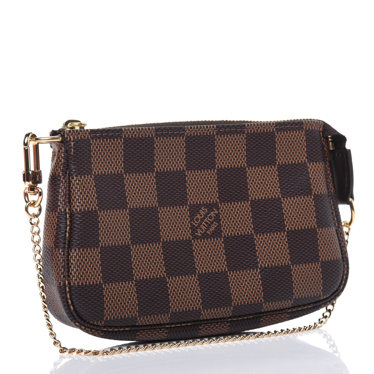 Louis Vuitton Damier Ebene Mini Pochette Accessories 3 of 10