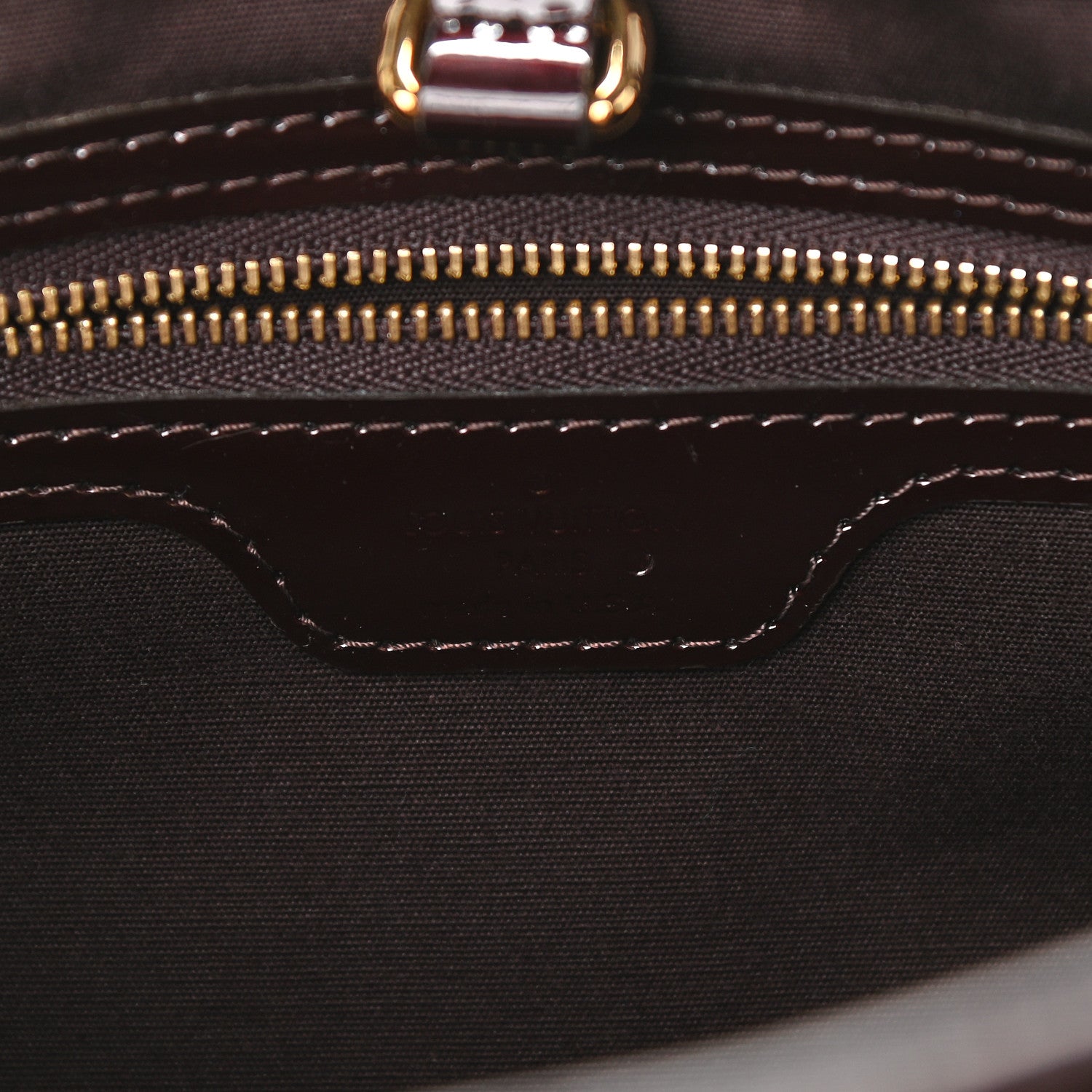 Louis Vuitton Vernis Wilshire PM Amarante 6 of 8