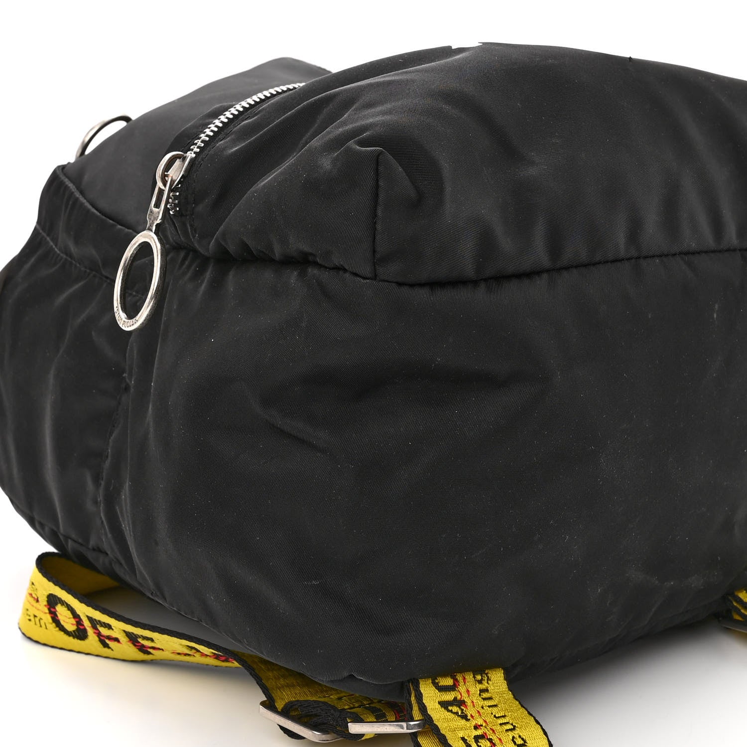 Off-White Nylon Mini Icon Backpack Black 9 of 9
