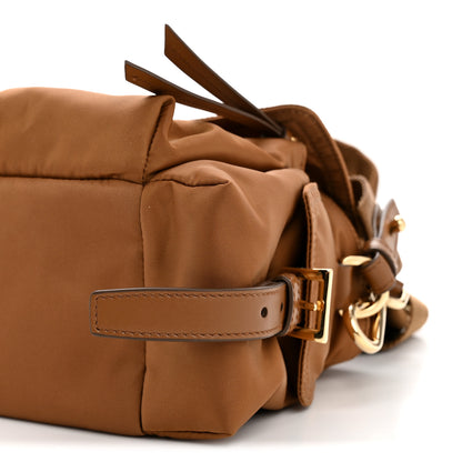 Prada Re-Nylon Medium Explore Shoulder Bag Camel 10 of 11