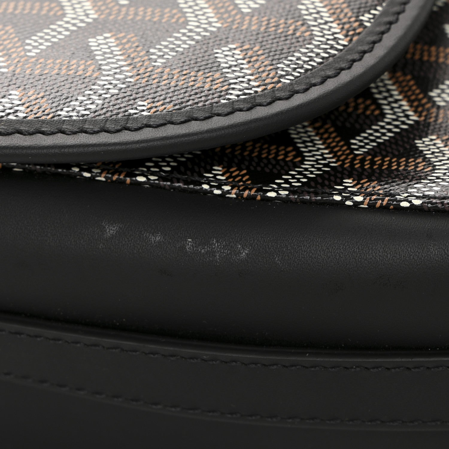 Goyard Goyardine Belvedere II MM Messenger Bag Black 12 of 12