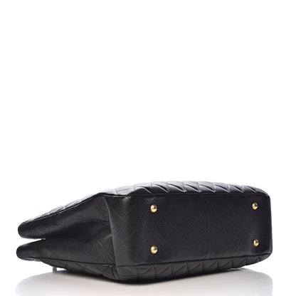 Chanel Caviar Quilted Large Shopping Tote Black 4 of 16