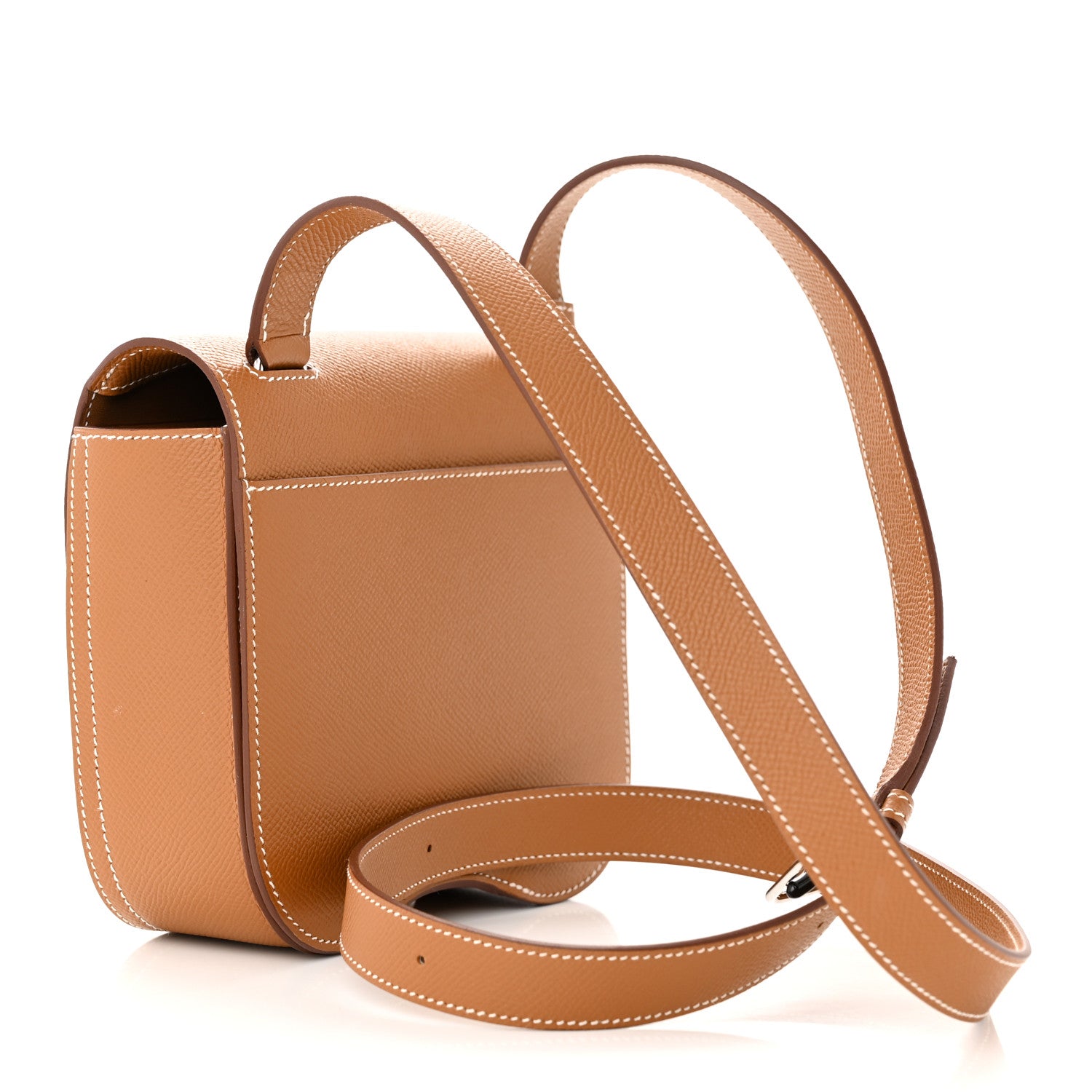 Hermes Epsom Mini Della Cavalleria Gold 3 of 10