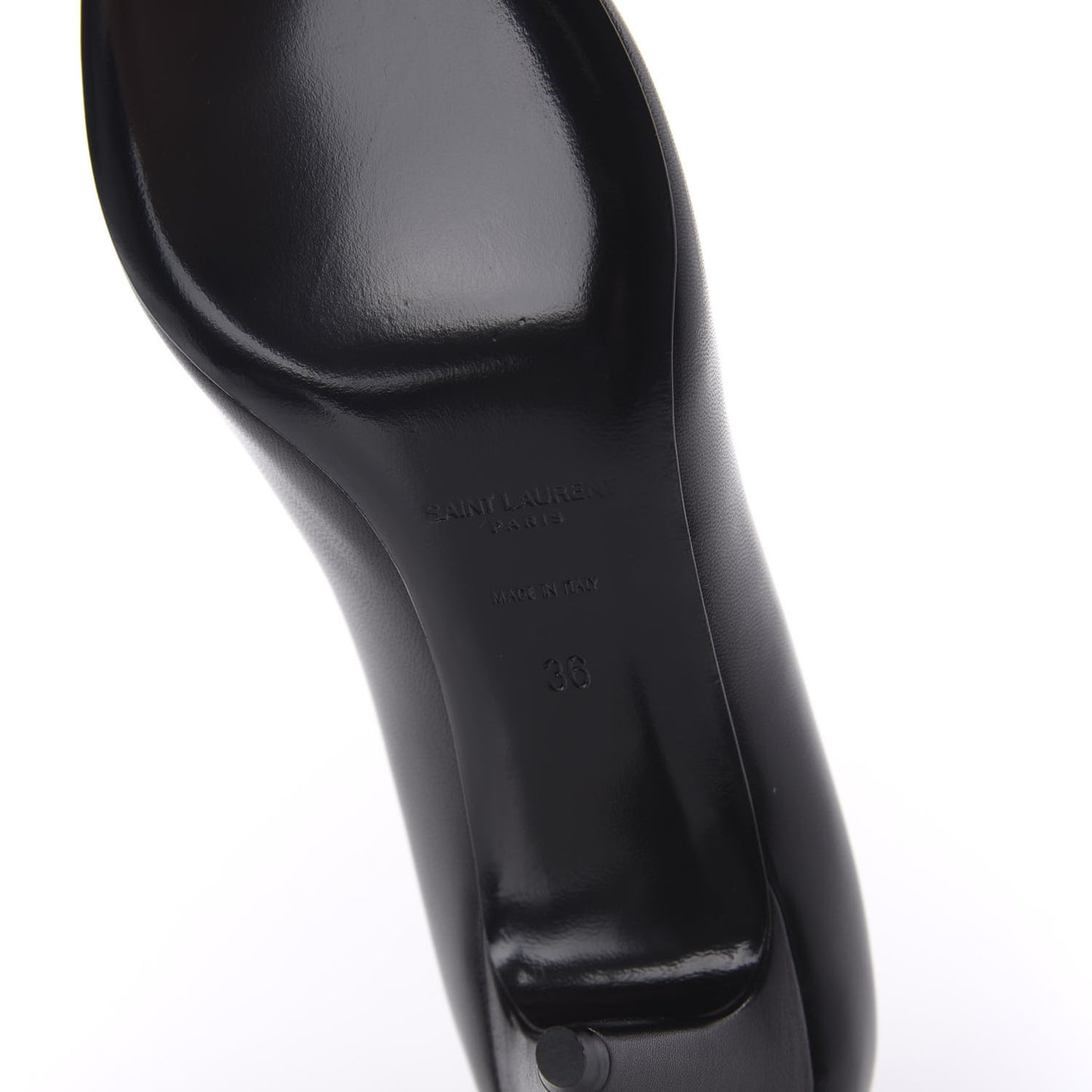 Calfskin Bow Anais Pumps 36 Black
