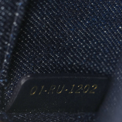 Christian Dior Denim Embroidered Star Lady D-Joy Blue 7 of 12