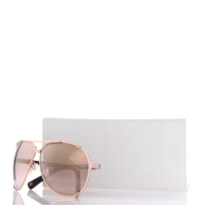 Christian Dior Chicago 2 Aviator Sunglasses Pink 8 of 8