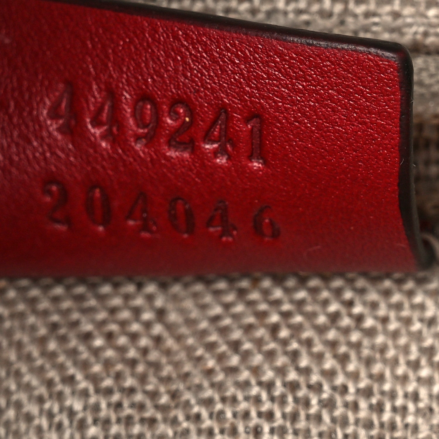 Gucci Microguccissima Small Bree Tote Red 7 of 15