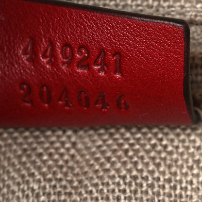 Gucci Microguccissima Small Bree Tote Red 7 of 15