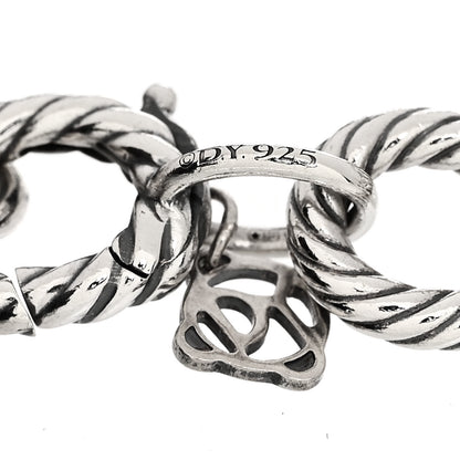 David Yurman Sterling Silver 10mm Medium Oval Link Bracelet 3 of 3