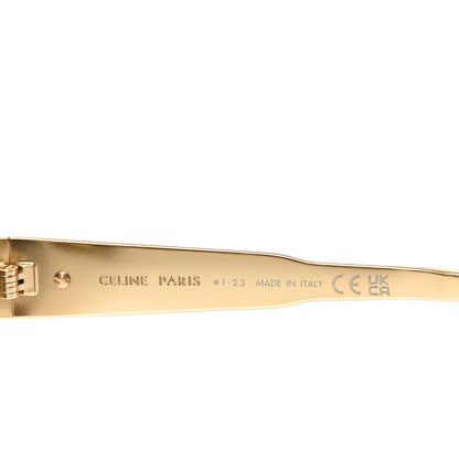Celine Metal Triomphe 02 Sunglasses CL40254U Rose Gold Brown 5 of 7