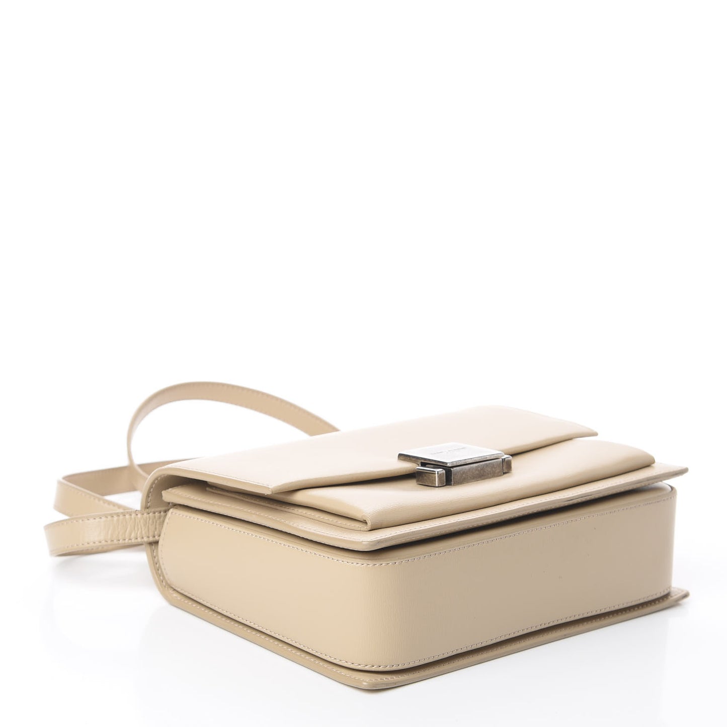 Calfskin Medium Bellechasse Satchel Beige