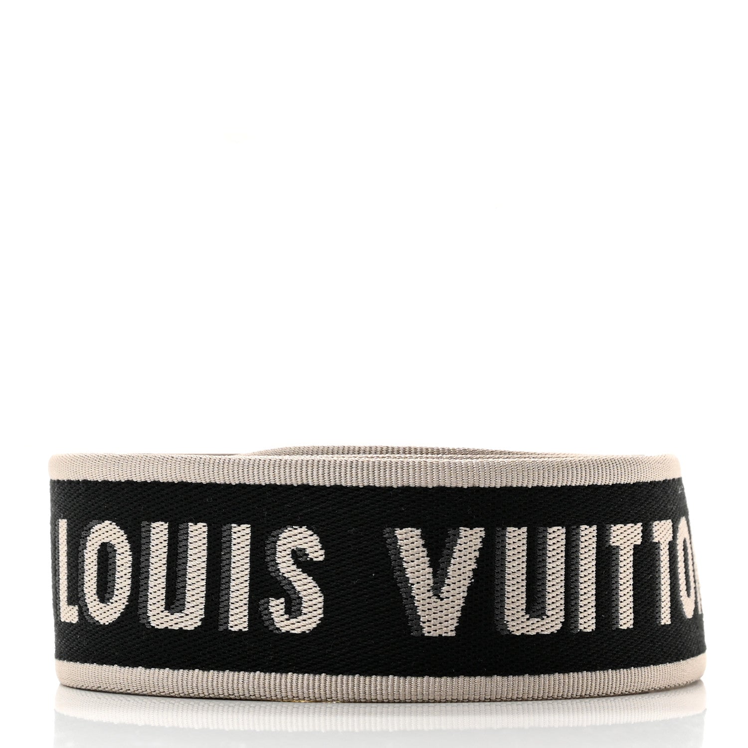 Louis Vuitton Jacquard Diane Shoulder Strap Black Ivory 2 of 3