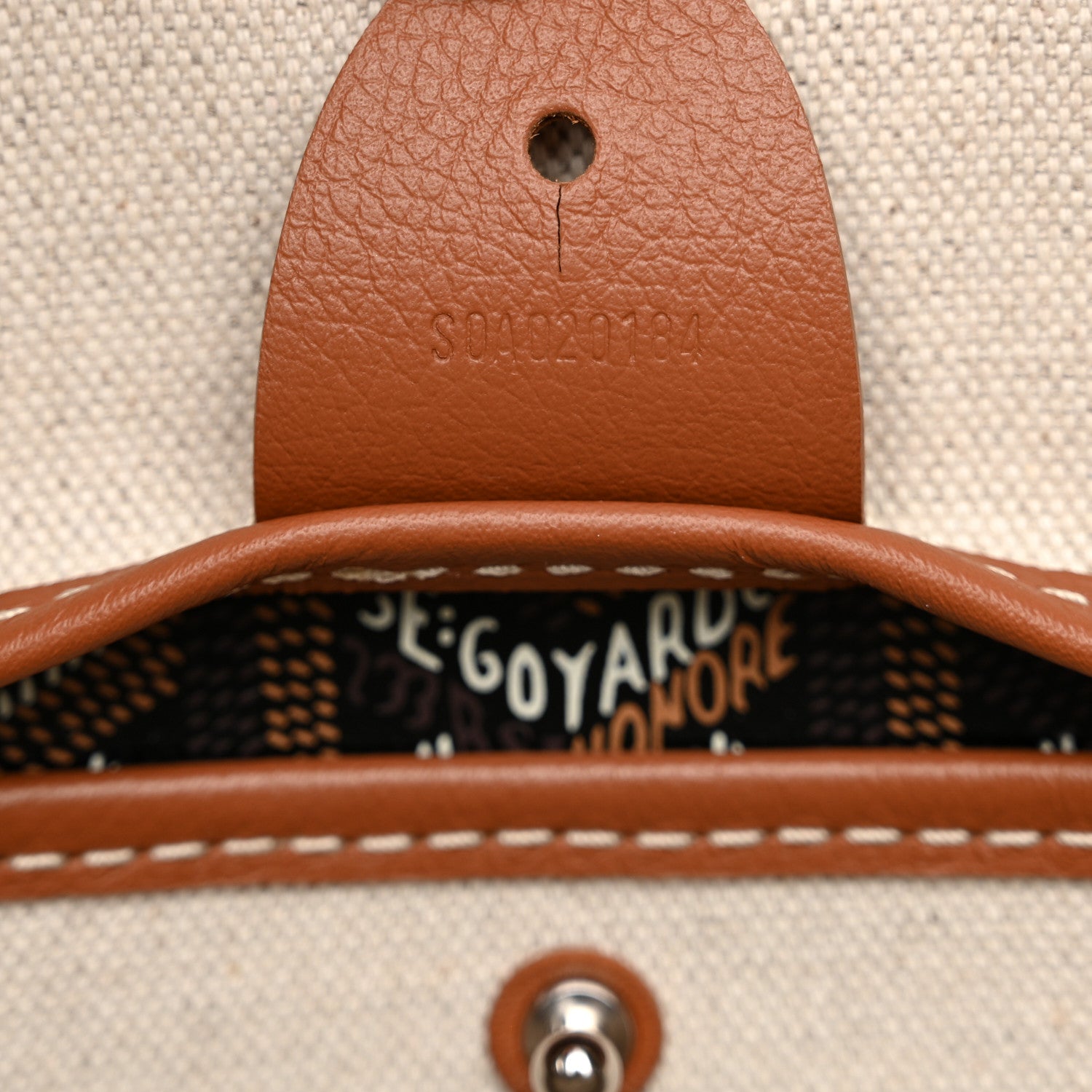 Goyard Goyardine Artois PM Black Gold 7 of 13