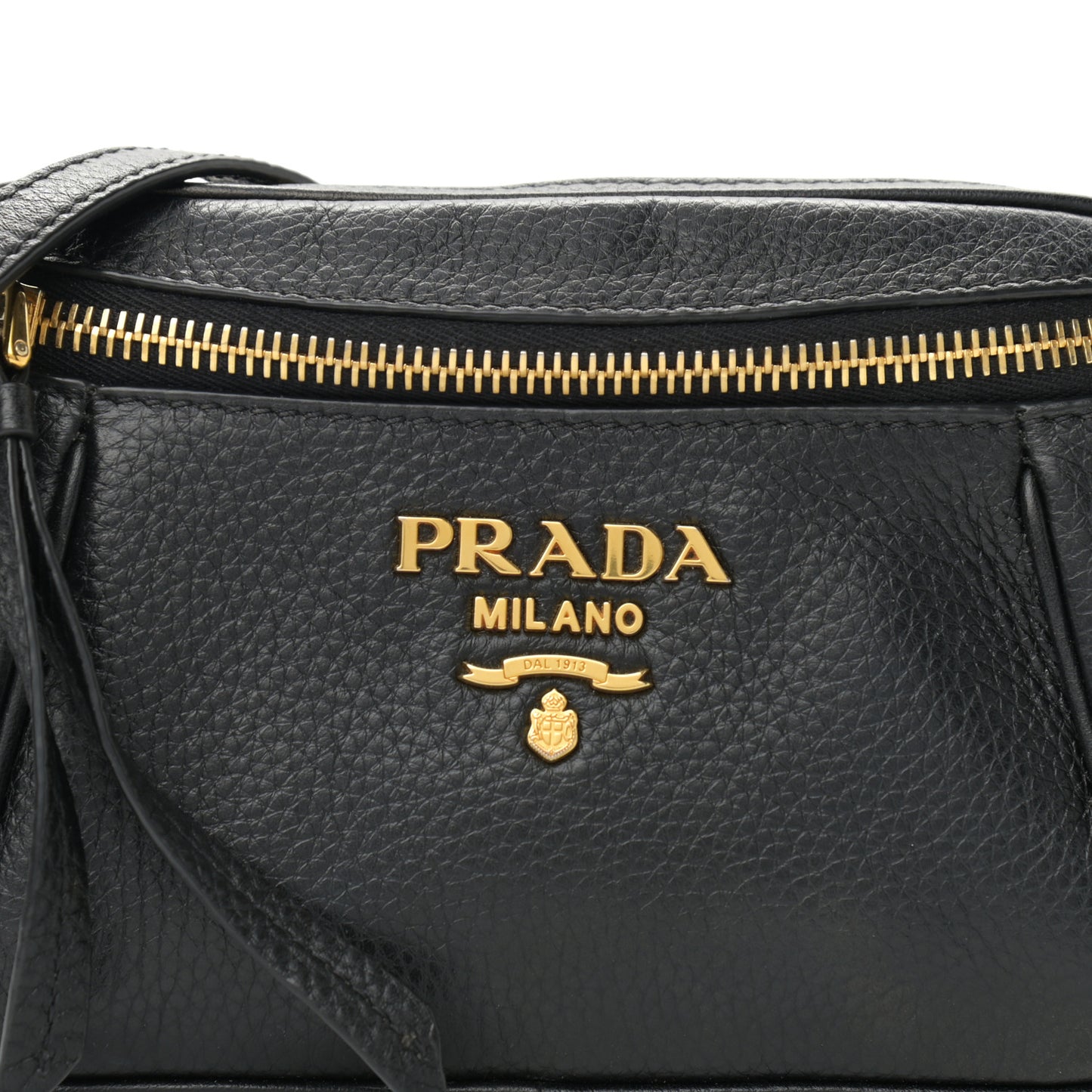 Vitello Daino Belt Bag Black