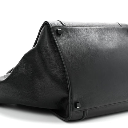 Celine Grained Calfskin Medium Phantom Luggage Black 10 of 13