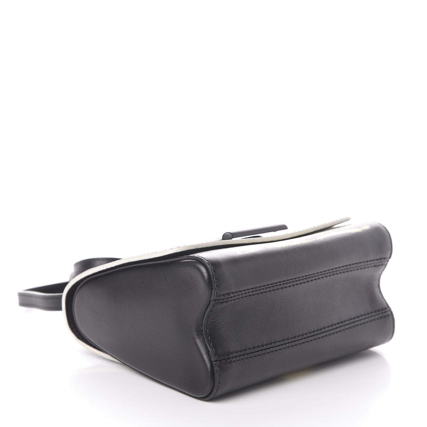 Calfskin Twist Shoulder Bag PM Light Gold