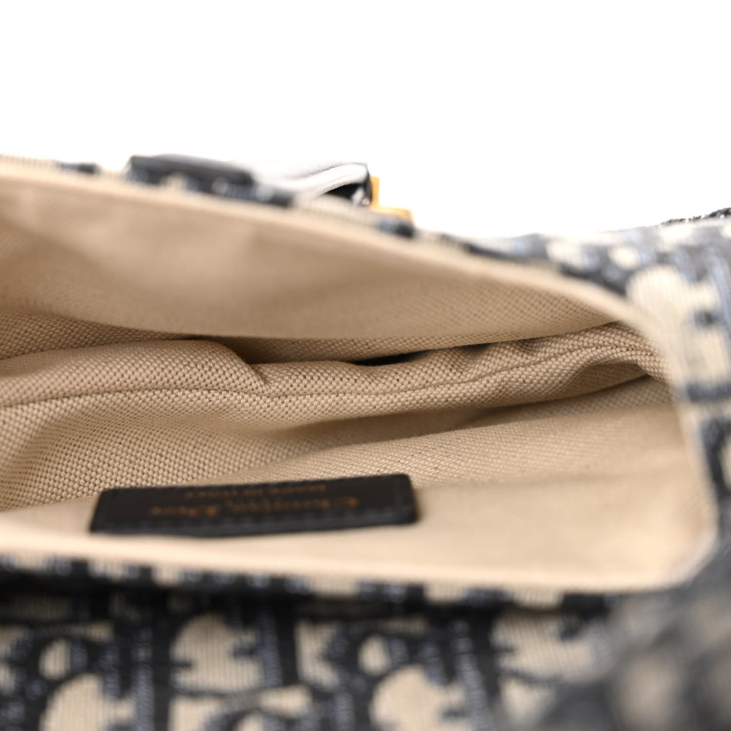 Oblique Mini Saddle Bag Blue