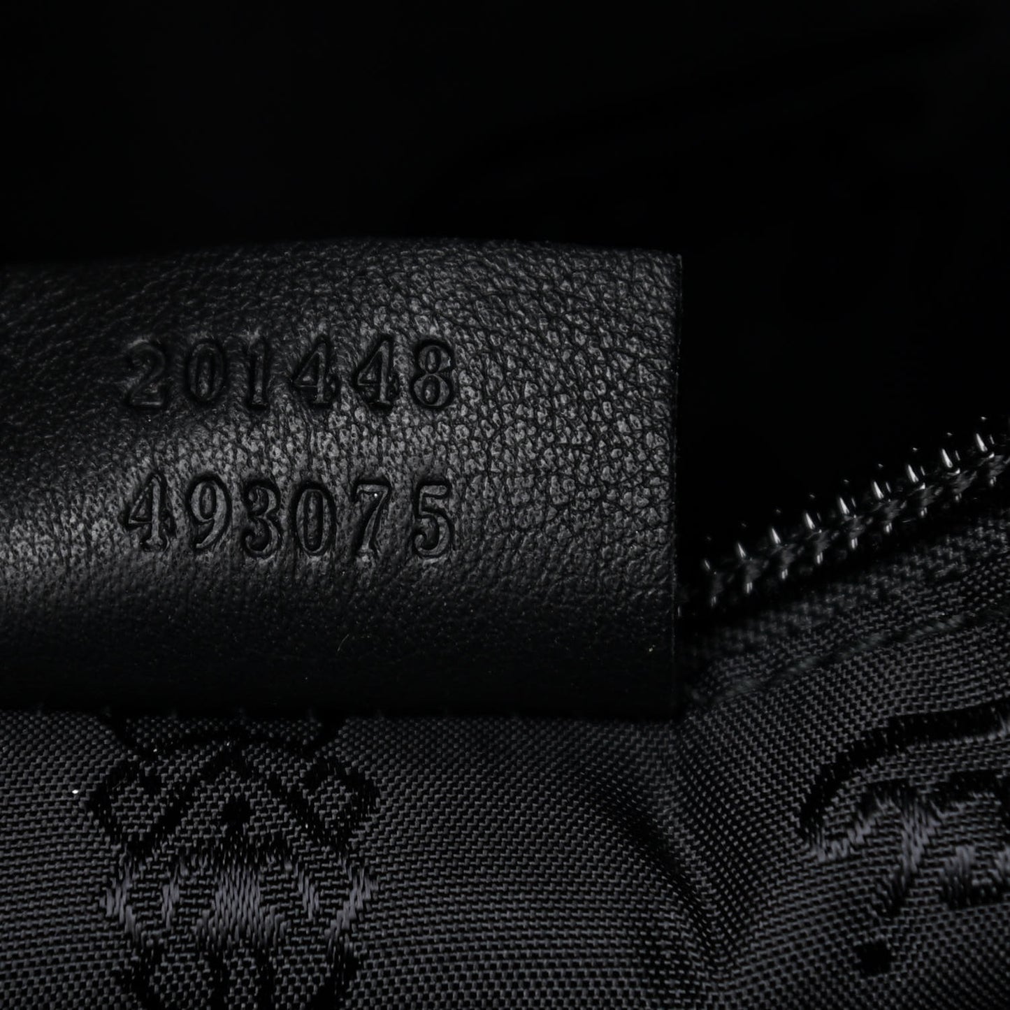 Guccissima Medium Messenger Black